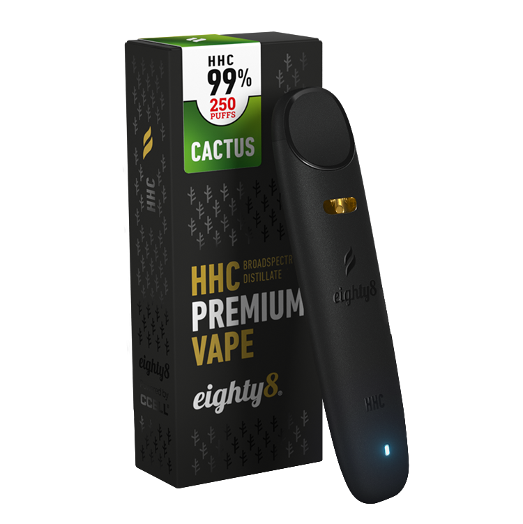 Eighty8 HHC Vape Cactus, 99 % HHC, 0,5 ml | Buds for Buddies / The largest  eshop with cannabis flowers and concentrates